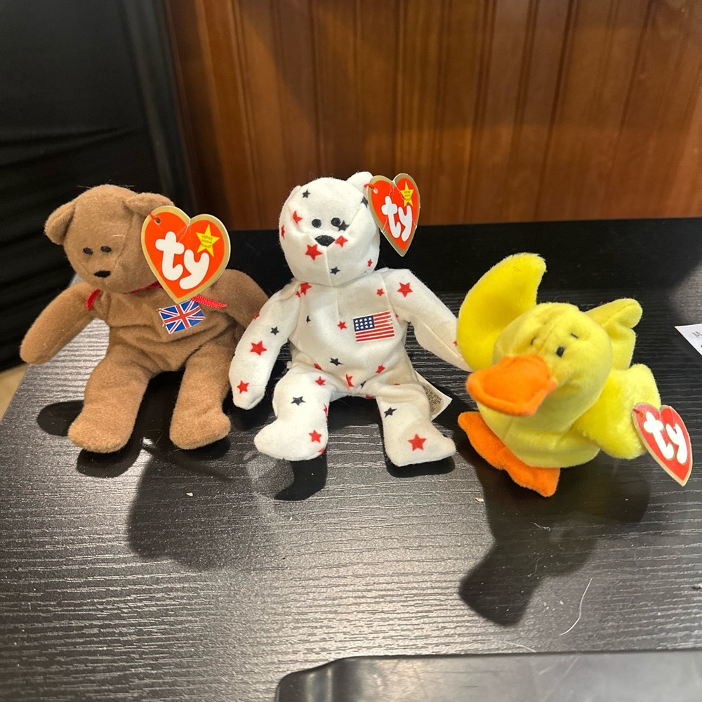 Ty Beanie Babies Plush Toy Bundle